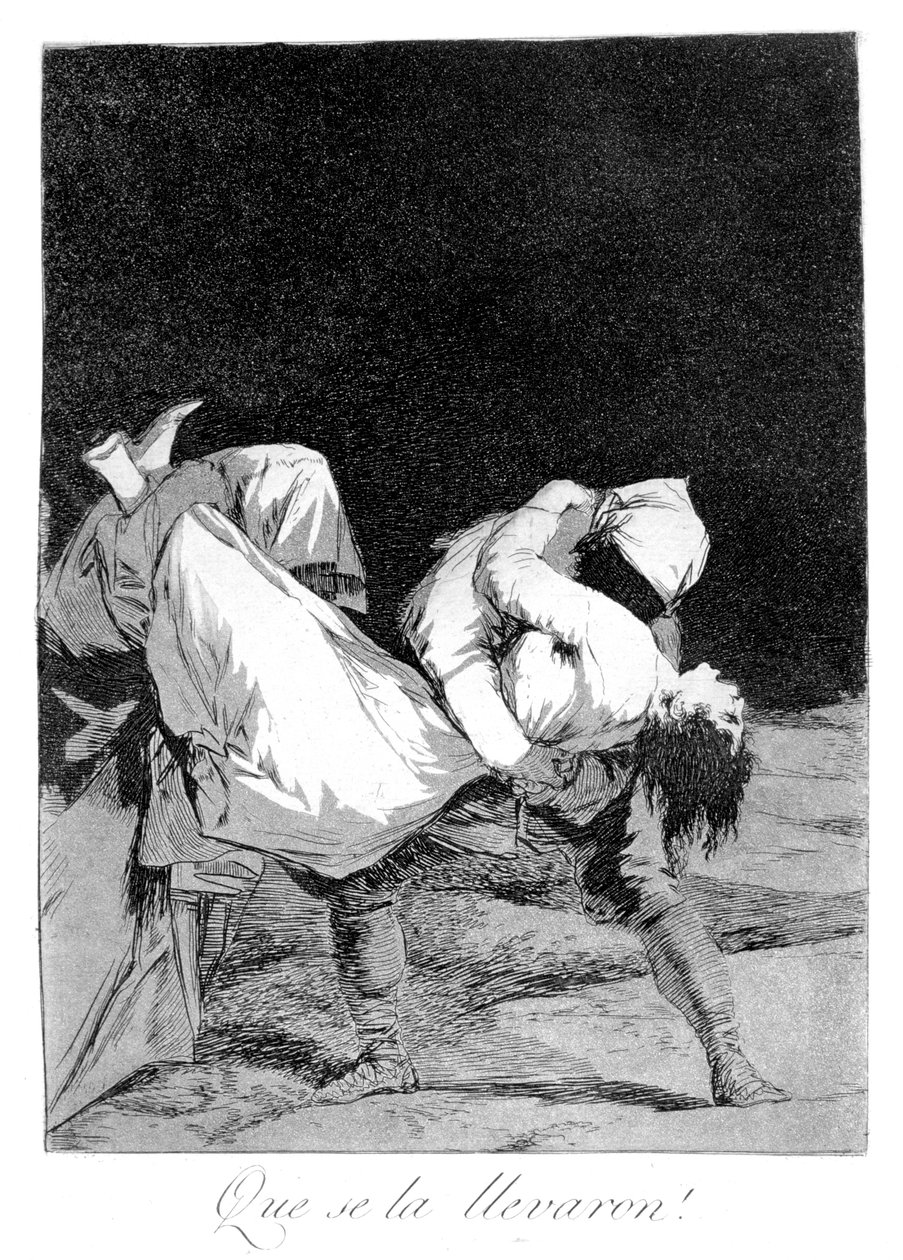 Elvitték!, 1799 alkotó: Francisco de Goya