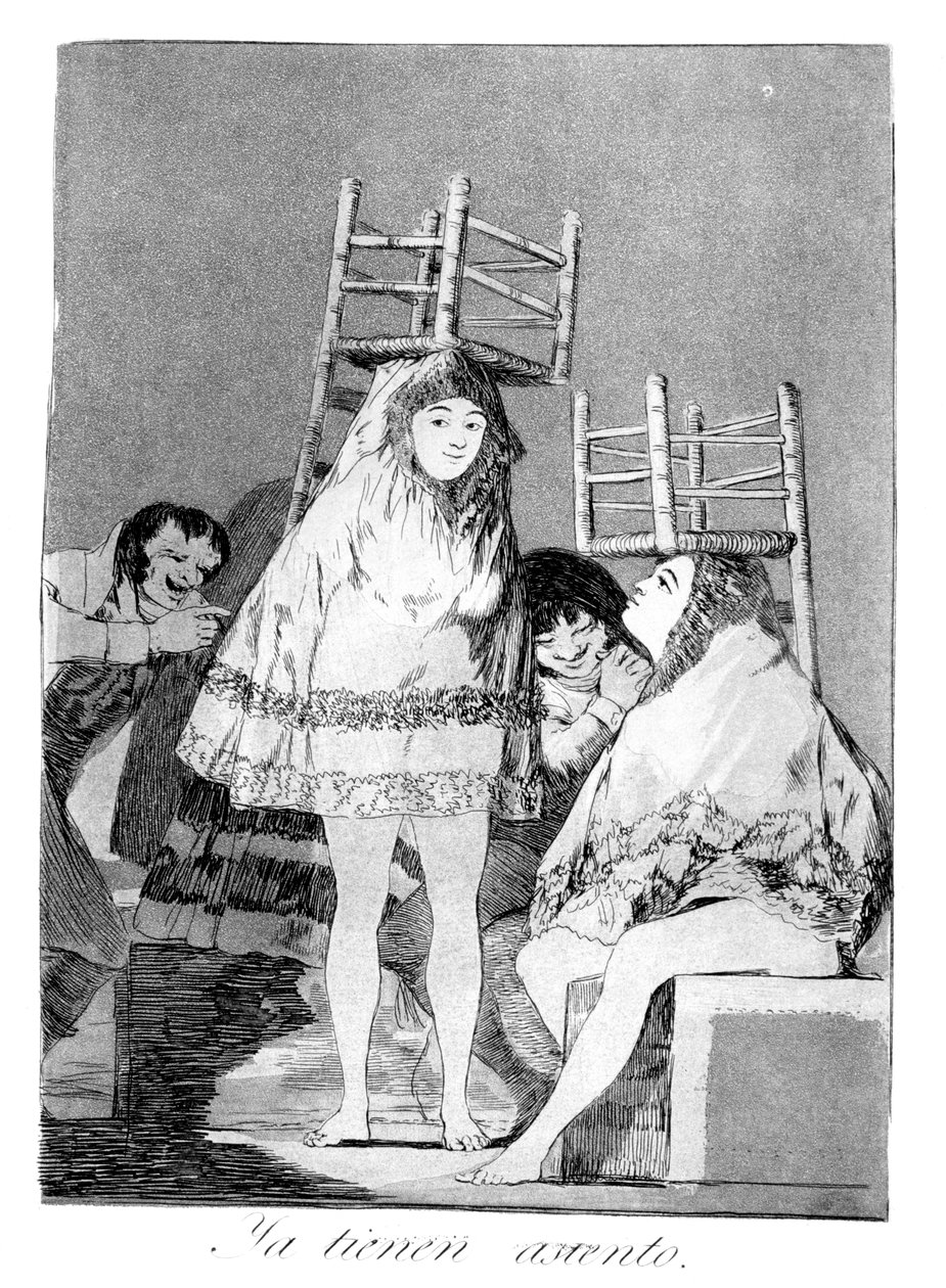 Már foglaltak helyet, 1799 alkotó: Francisco de Goya