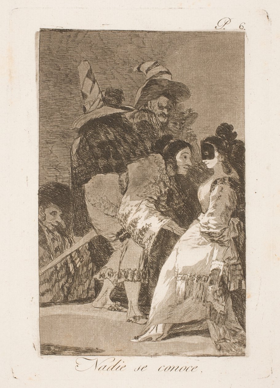 Mi nem ismerjük egymást alkotó: Francisco de Goya