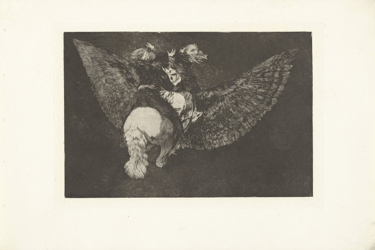 repülő ostobaság Különböző volante Los Disparates (The Follies) (sorozat címe) Los Proverbios (A Példabeszédek) (sorozat címe) alkotó: Francisco de Goya