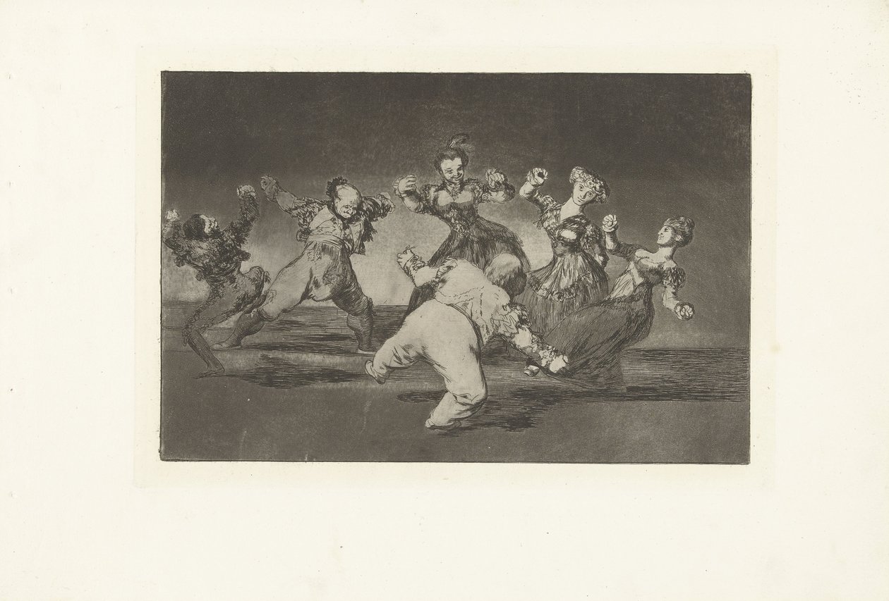 Vidám bolondság Különféle Alegre Los Disparates (The Follies) (sorozat címe) Los Proverbios (A Példabeszédek) (sorozat címe) alkotó: Francisco de Goya
