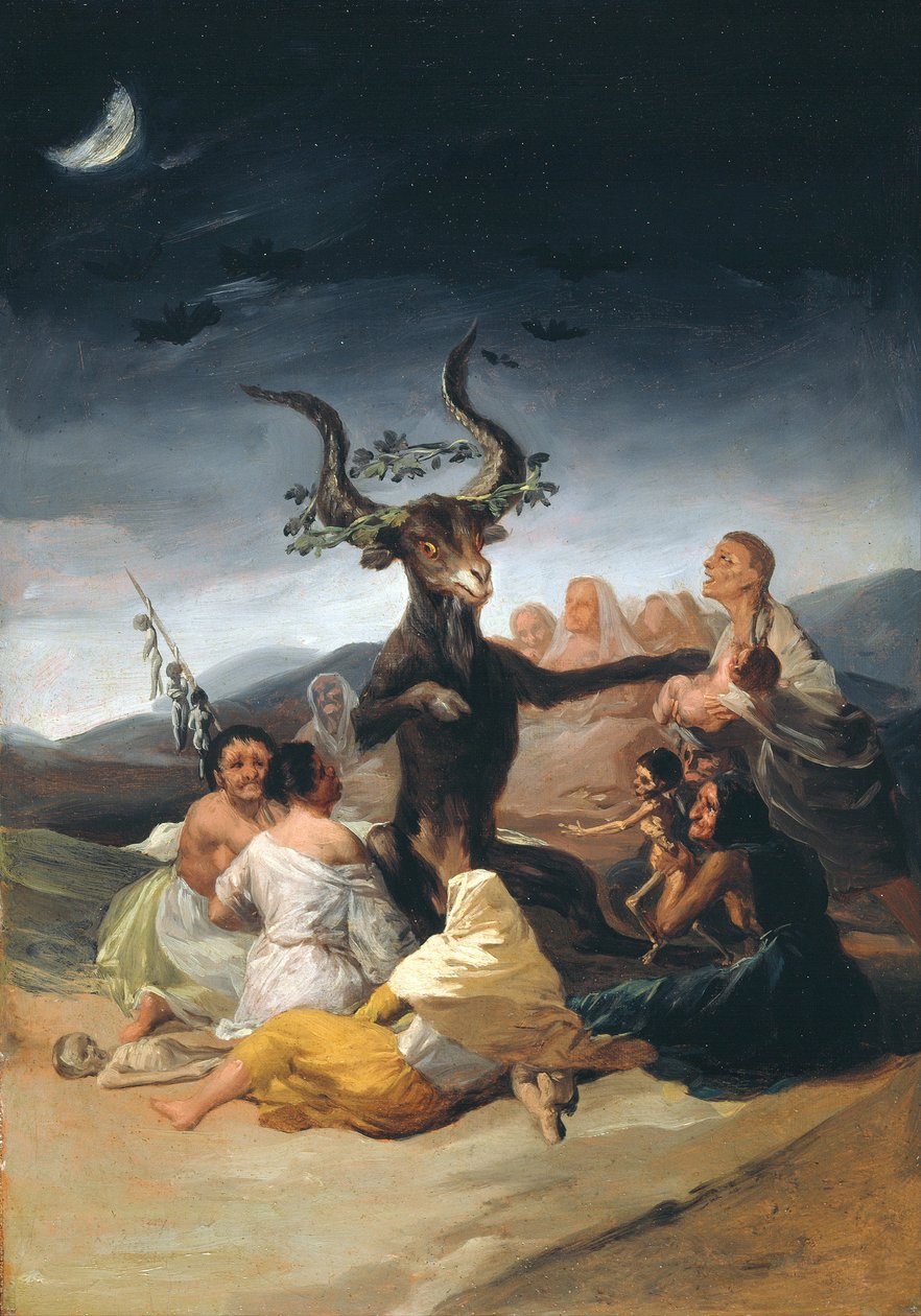 Boszorkányok szombatja, 1797-1798 alkotó: Francisco de Goya