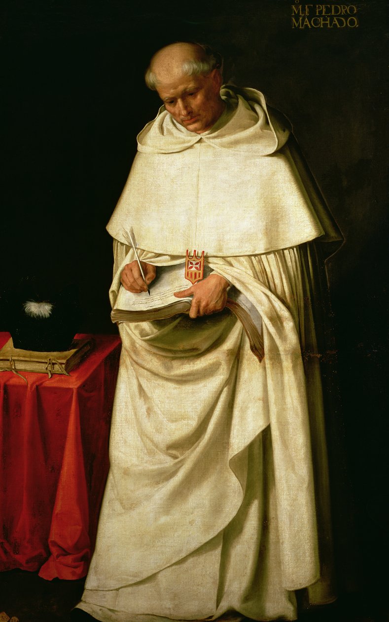Pedro Machado testvér (megh. 1604) (olaj, vászon) alkotó: Francisco de Zurbaran