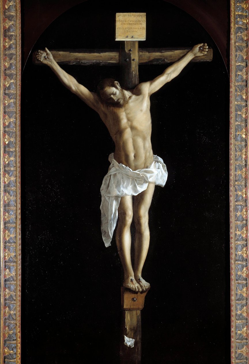 Krisztus a kereszten alkotó: Francisco de Zurbaran