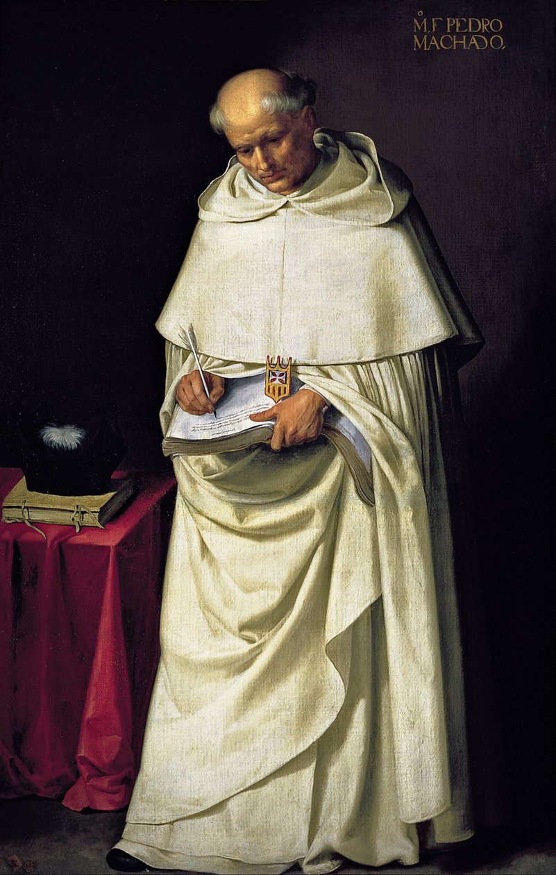 Pedro Machado barát alkotó: Francisco de Zurbaran