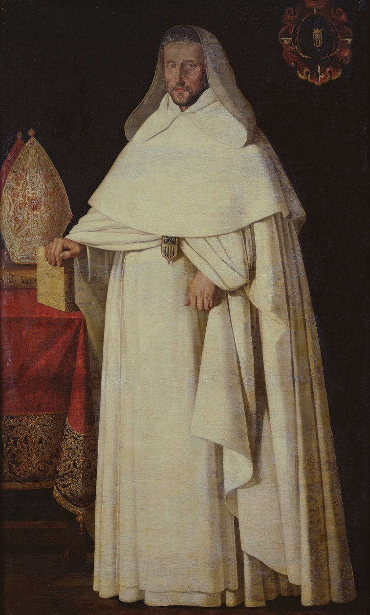 Felipe de Guimaran portréja, 1630-33 alkotó: Francisco de Zurbaran