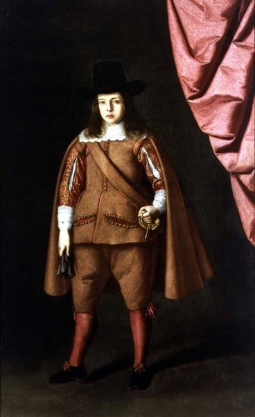 Egy fiú portréja (Medinaceli hercege) alkotó: Francisco de Zurbaran