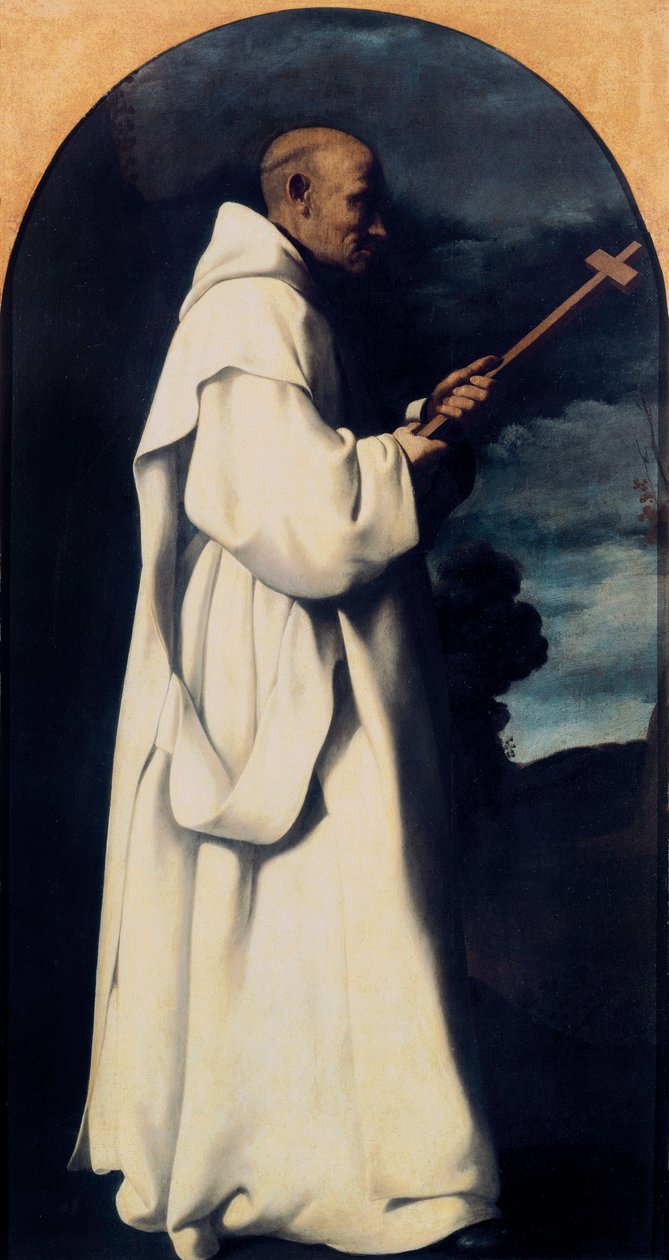 Szent Brúnó alkotó: Francisco de Zurbaran