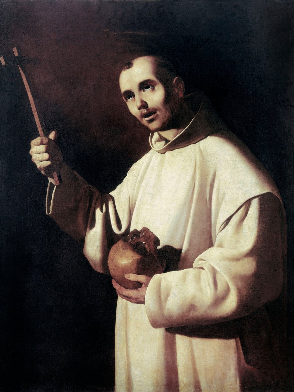 Szent Brúnó alkotó: Francisco de Zurbaran