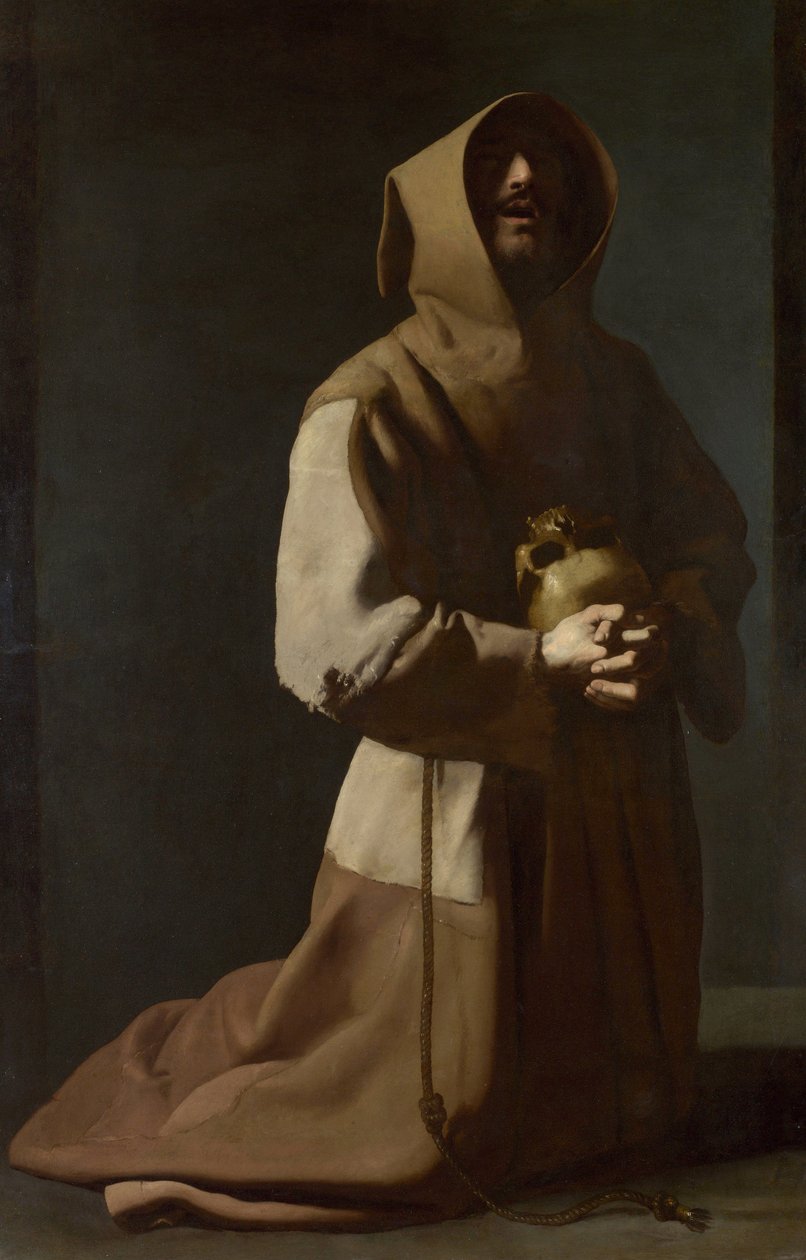 Assisi Szent Ferenc (Assisi Szent Ferenc, született Giovanni di Pietro Bernardone alkotó: Francisco de Zurbaran