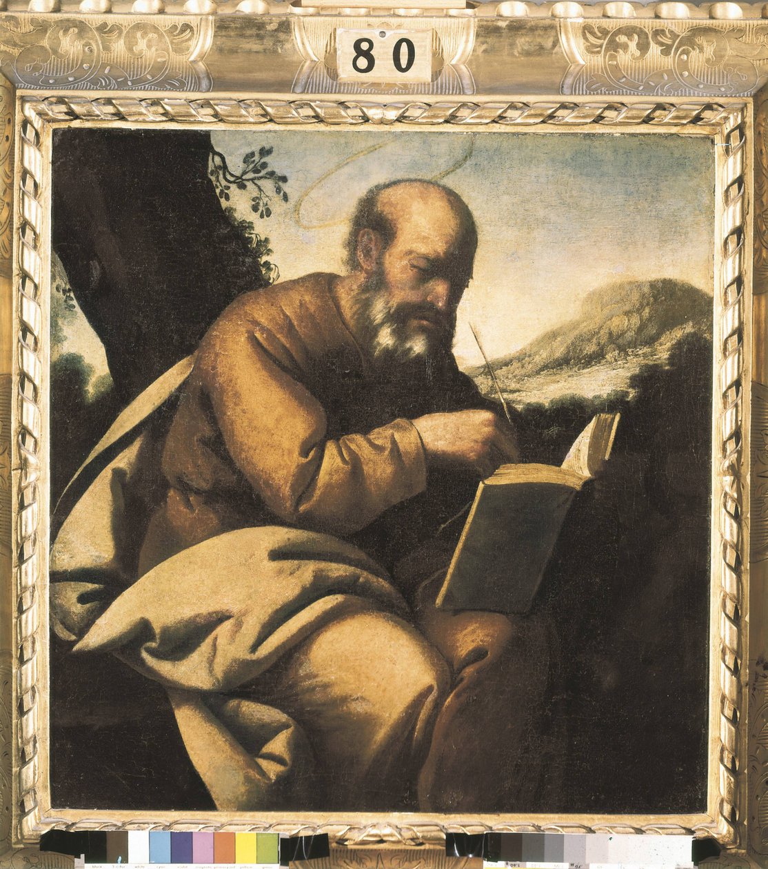 Szent Lukács. 1633 (olaj, vászon) alkotó: Francisco de Zurbaran