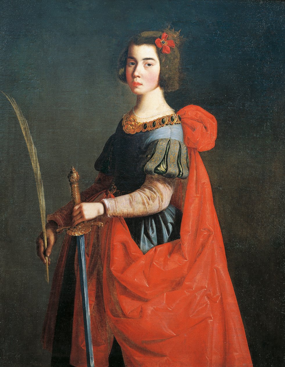 Alexandriai Szent Katalin alkotó: Francisco de Zurbaran