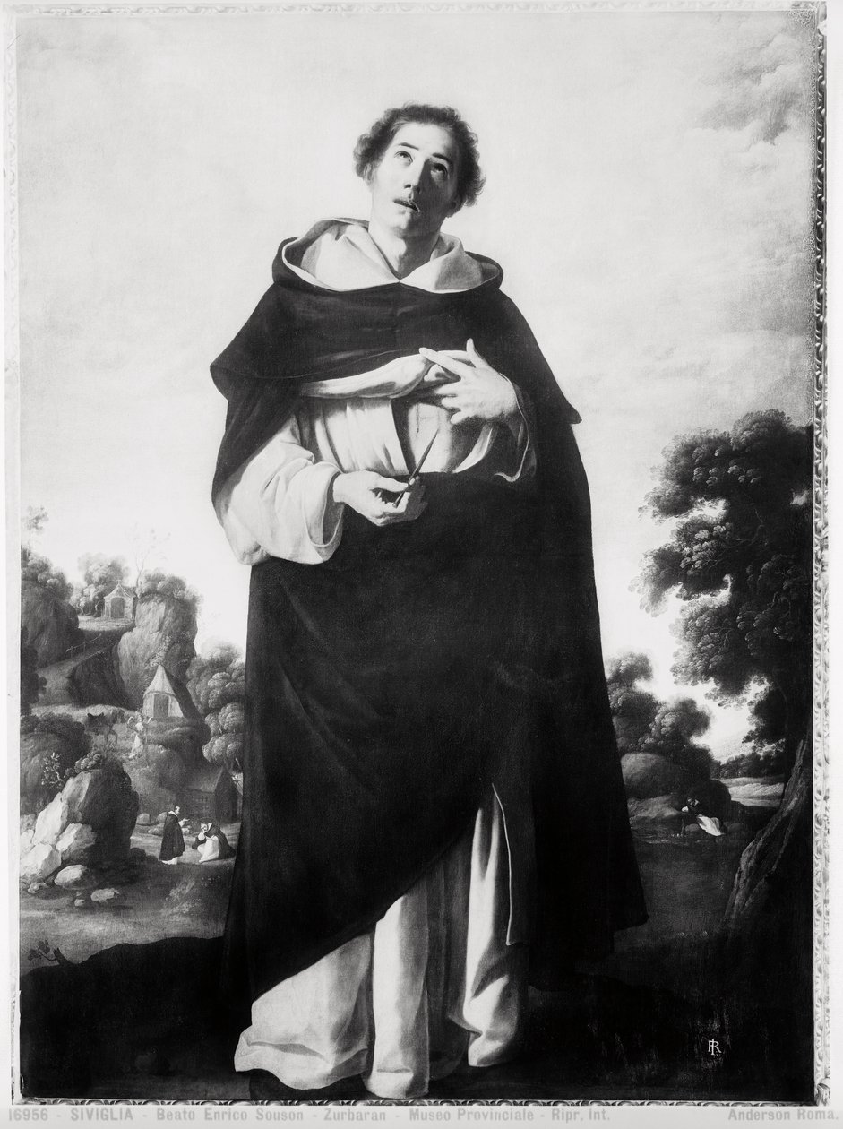 Boldog Henry Suso, 1636-38 körül alkotó: Francisco de Zurbaran