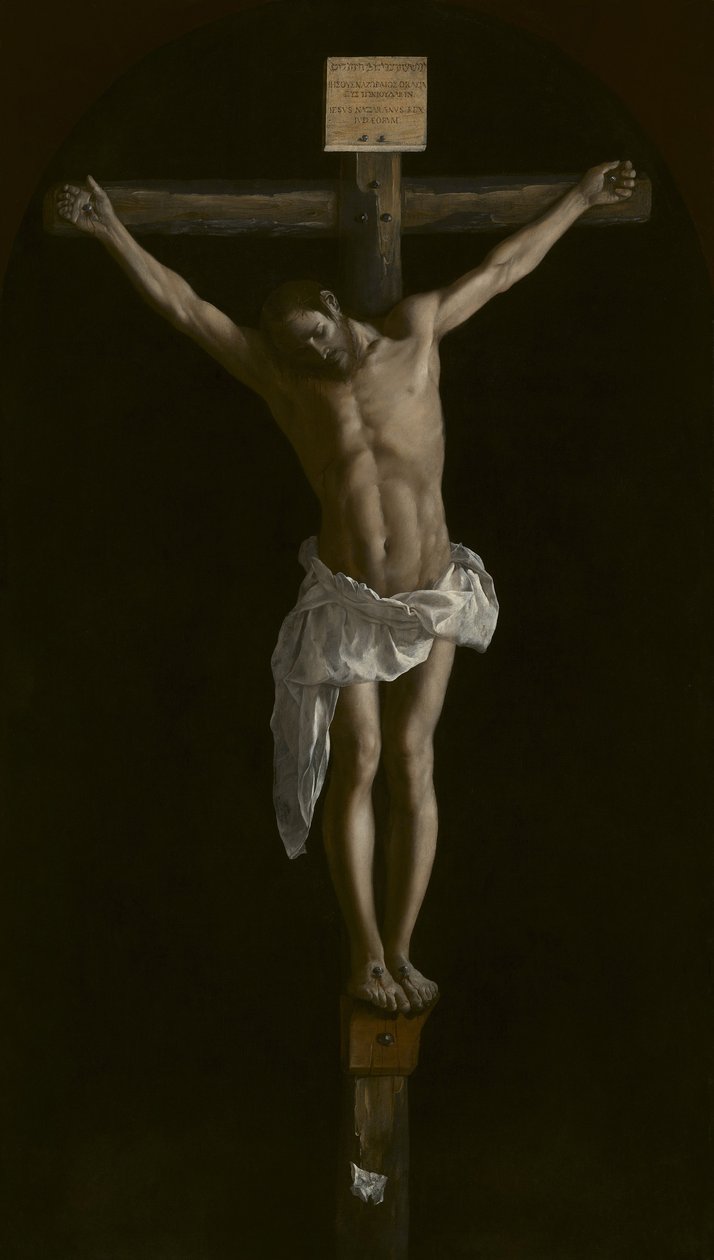 A keresztre feszítés, 1627 alkotó: Francisco de Zurbaran