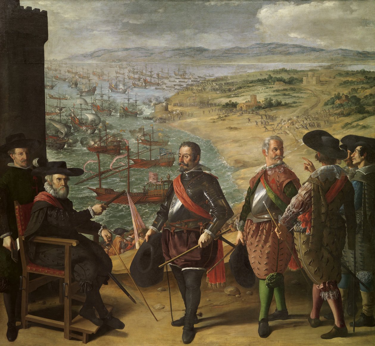 Cadiz védelme az angolok ellen, 1625, 1634-1635 alkotó: Francisco de Zurbaran