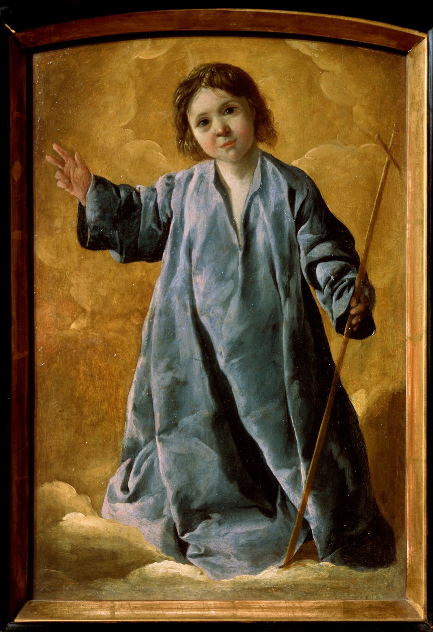 A csecsemő Krisztus, c1635-c1640. alkotó: Francisco de Zurbaran