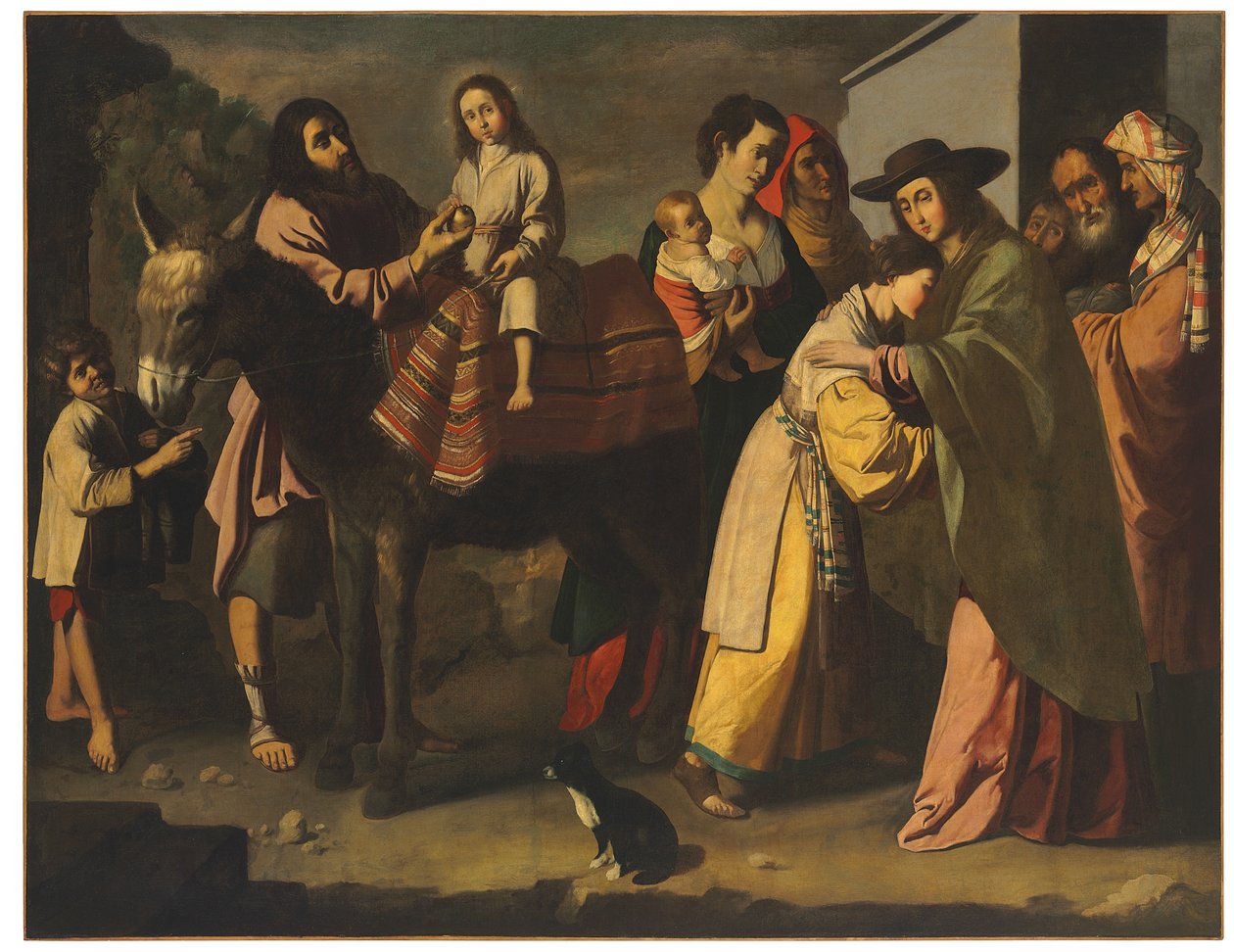 A visszatérés Egyiptomból alkotó: Francisco de Zurbaran