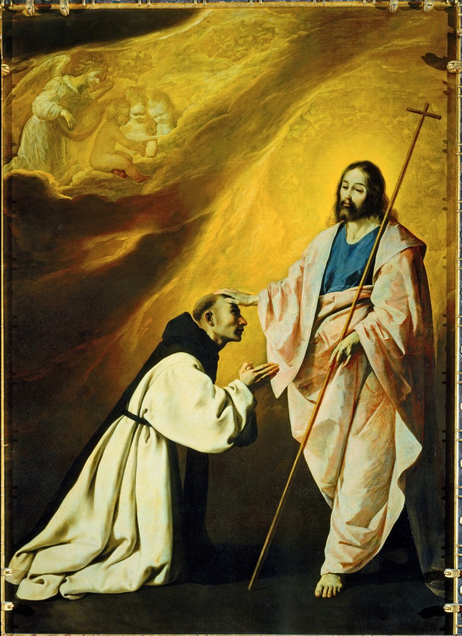 Jézus Krisztus jelenése ... (festmény, vászon) alkotó: Francisco de Zurbaran
