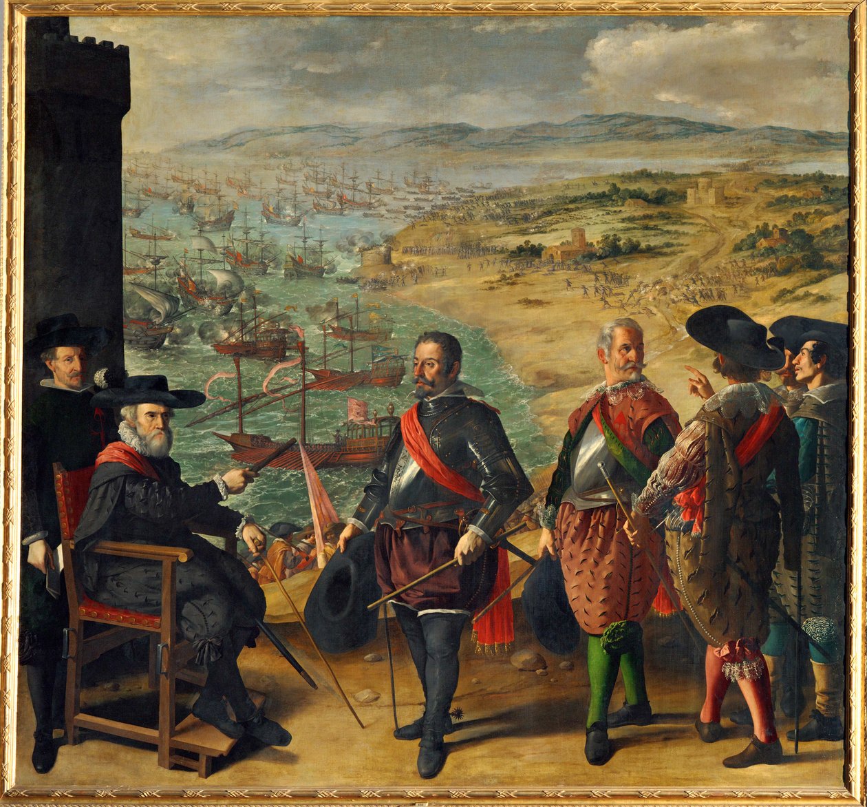 Cadiz védelme az angolok ellen ... (festmény, vászon) alkotó: Francisco de Zurbaran