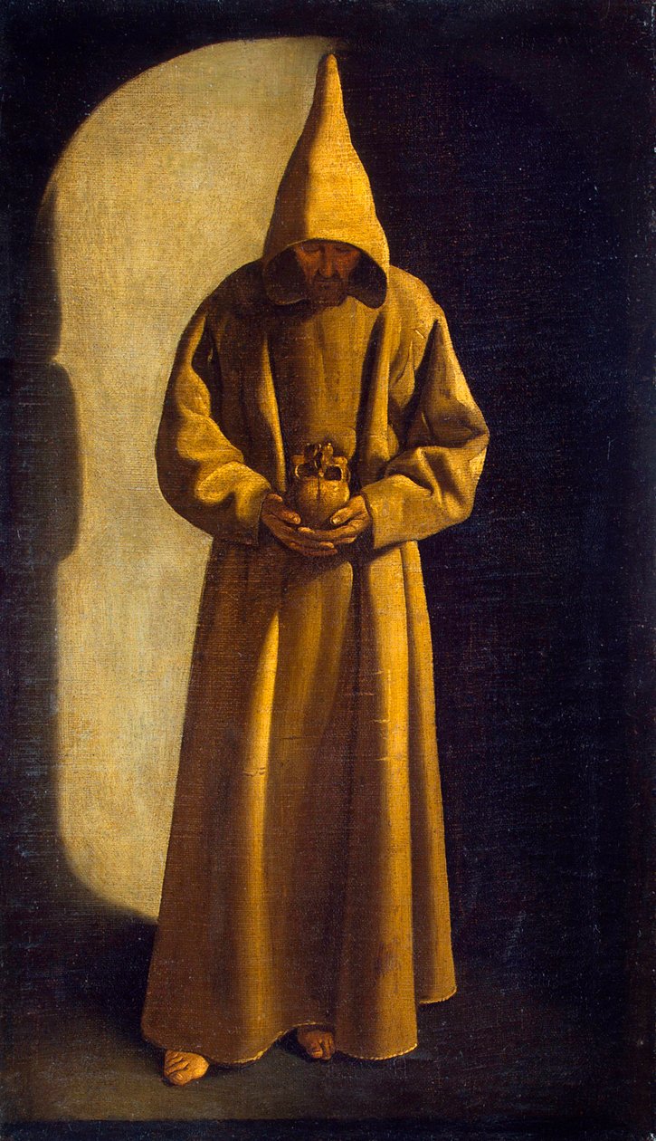 assisi szent Ferenc alkotó: Francisco de Zurbaran