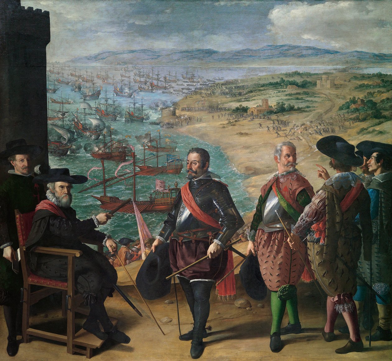 Cádiz védelme az angolok ellen alkotó: Francisco de Zurbaran