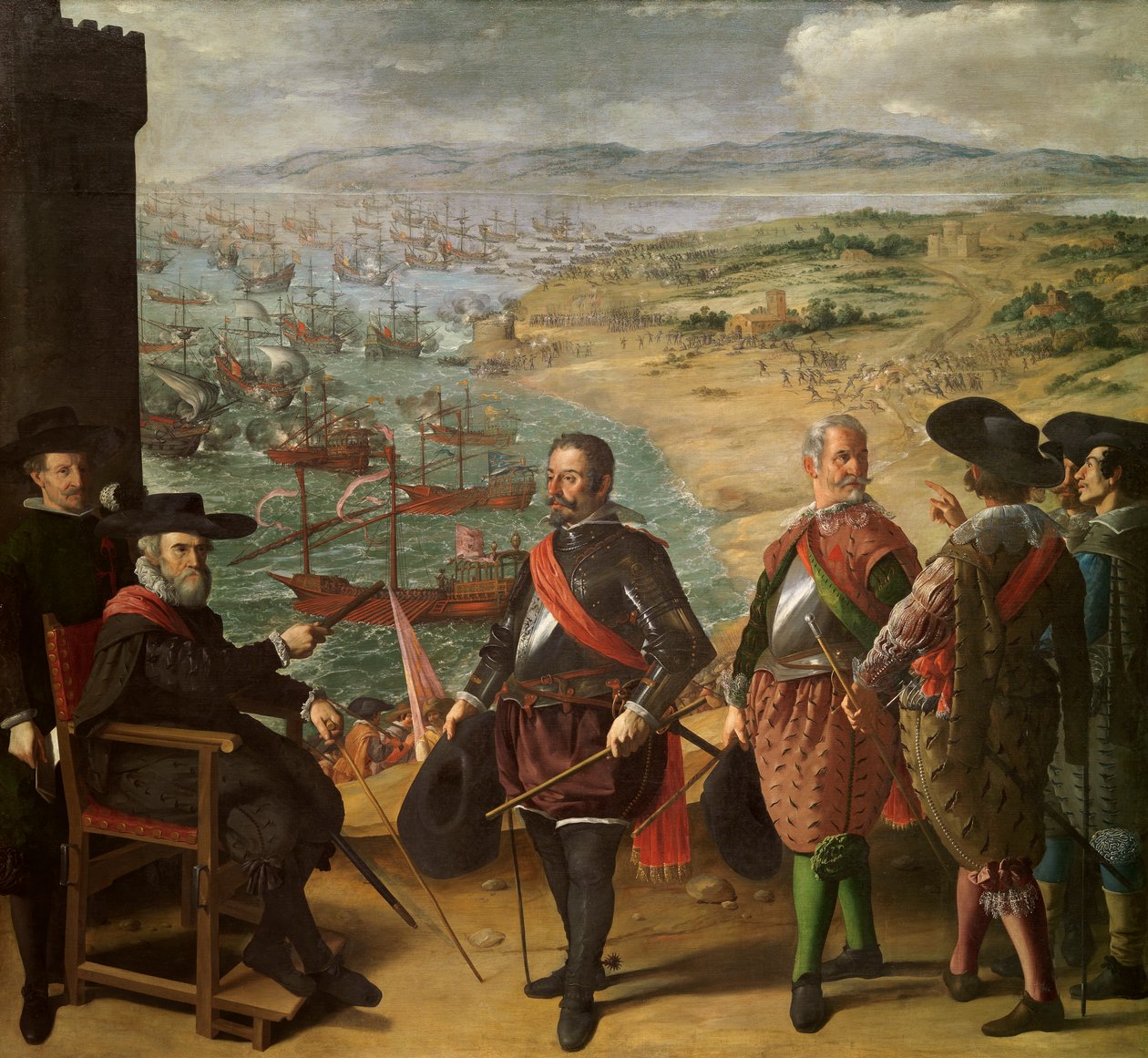Cádiz védelme az angolok ellen alkotó: Francisco de Zurbaran