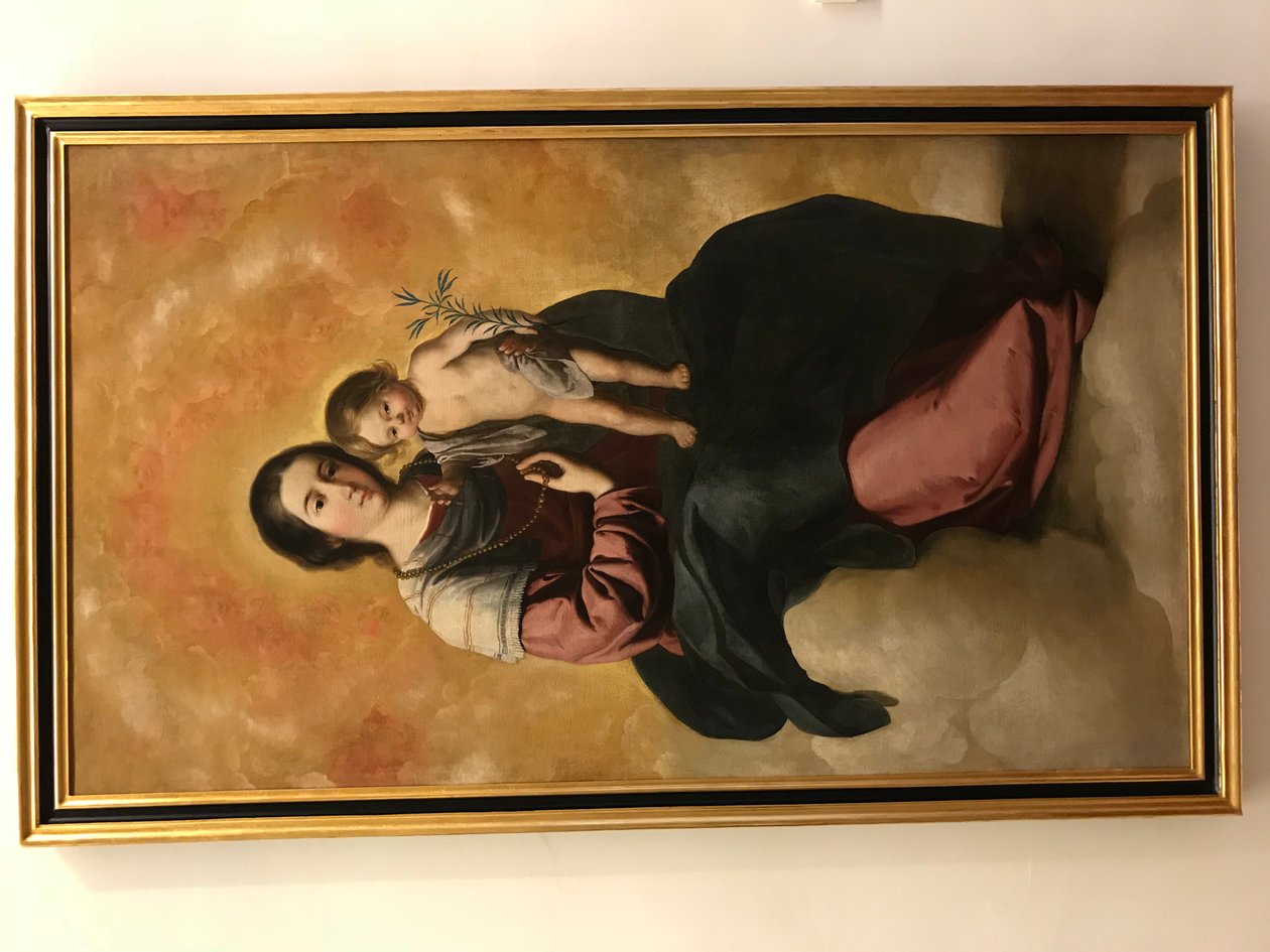 Francisco de Zurbarán - A Rózsafüzér Szűzanya alkotó: Francisco de Zurbaran