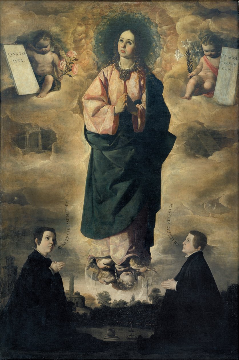 Szeplőtelen Fogantatás alkotó: Francisco de Zurbaran