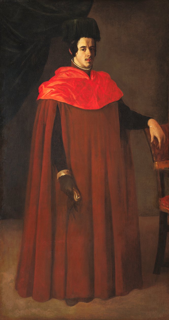 Spanyolul:  Retrato de un doctor en derecho vagy doctor de leyes Portrait of a Doctor of Law of Law alkotó: Francisco de Zurbaran