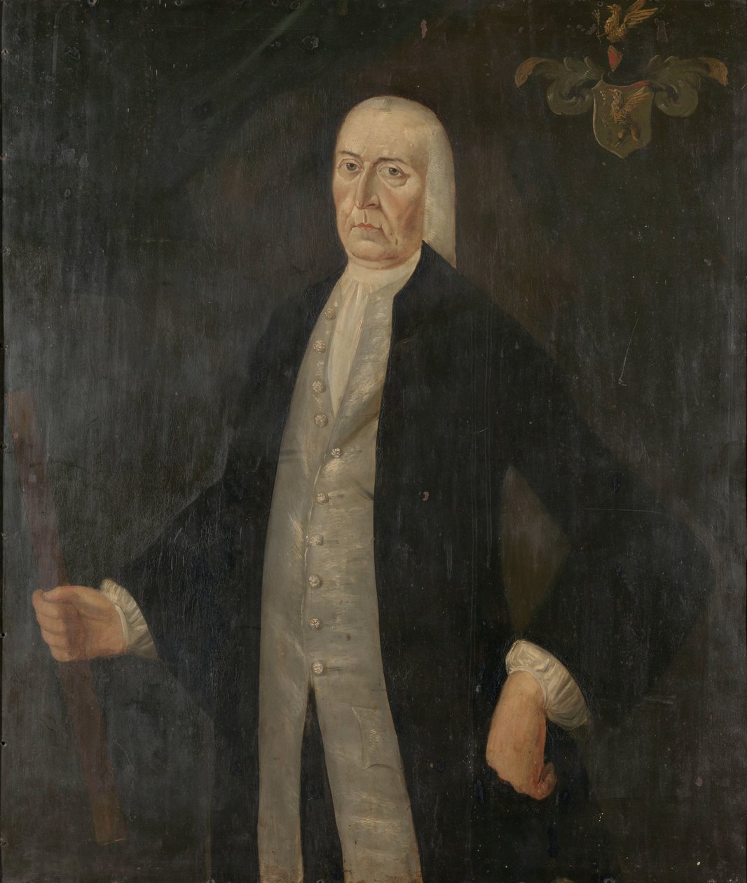 Jeremias van Riemsdijk, a Holland Kelet-Indiai Társaság főkormányzójának portréja alkotó: Franciscus Josephus Fricot (attributed to)