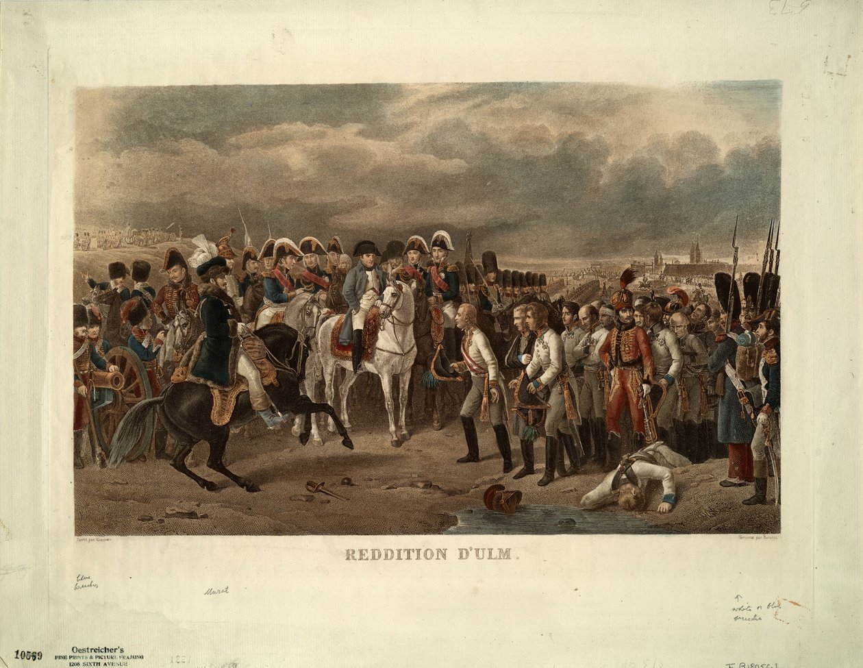 Ulm kapitulációja alkotó: Francisque Martin François Grenier de Saint Martin