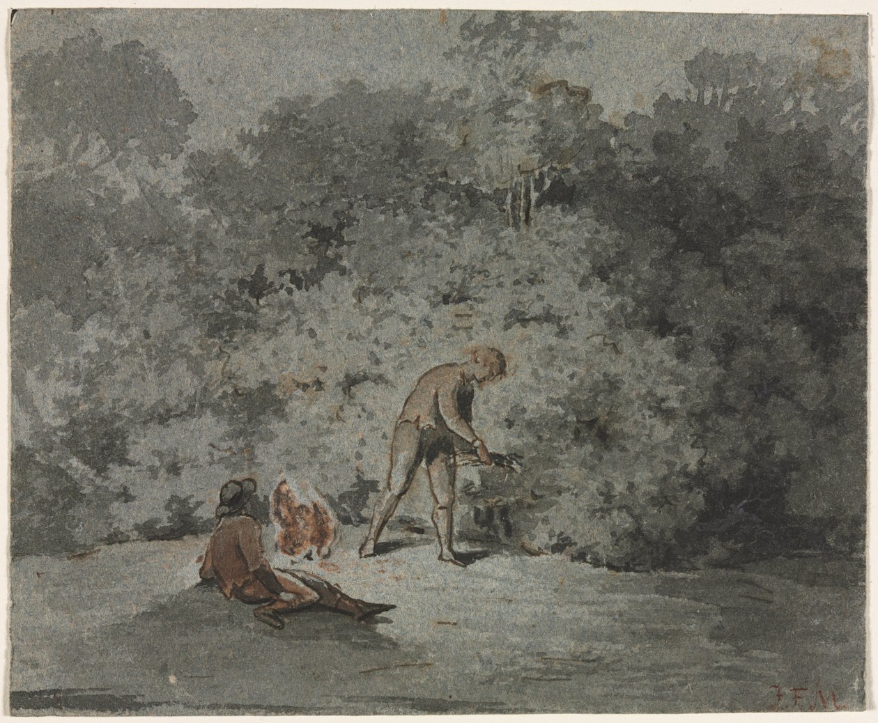 Gallygyűjtő, 1600-as évek harmadik negyede. alkotó: Francisque Millet