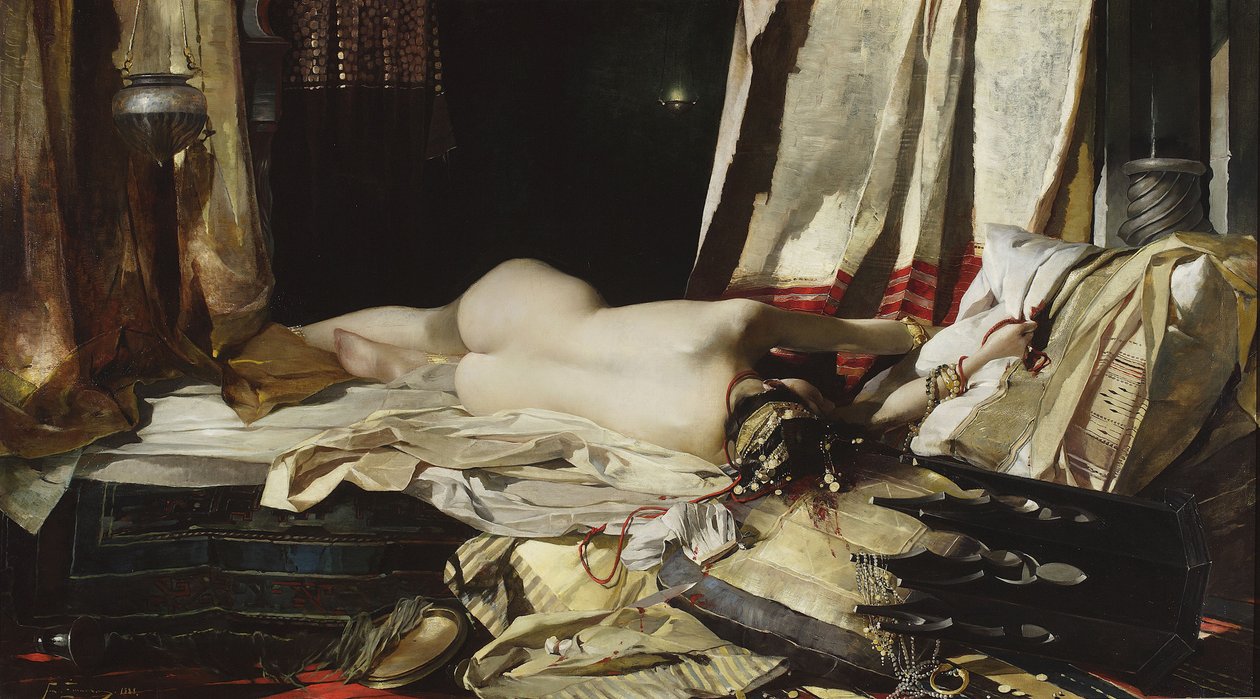 A Padisha Rendnél, 1888 alkotó: Franciszek Zmurko