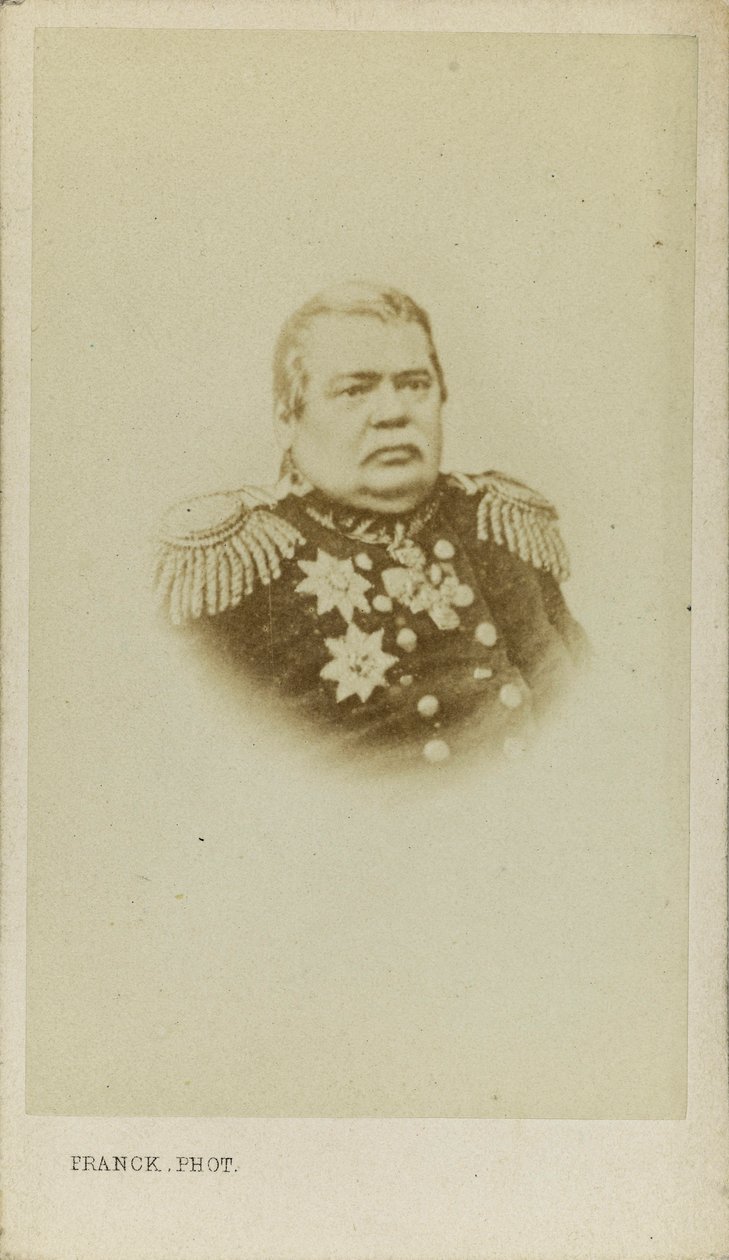 Nyikolaj Muravjov-Amurszkij gróf portréja 1809-1881, kb. 1865. alkotó: Franck