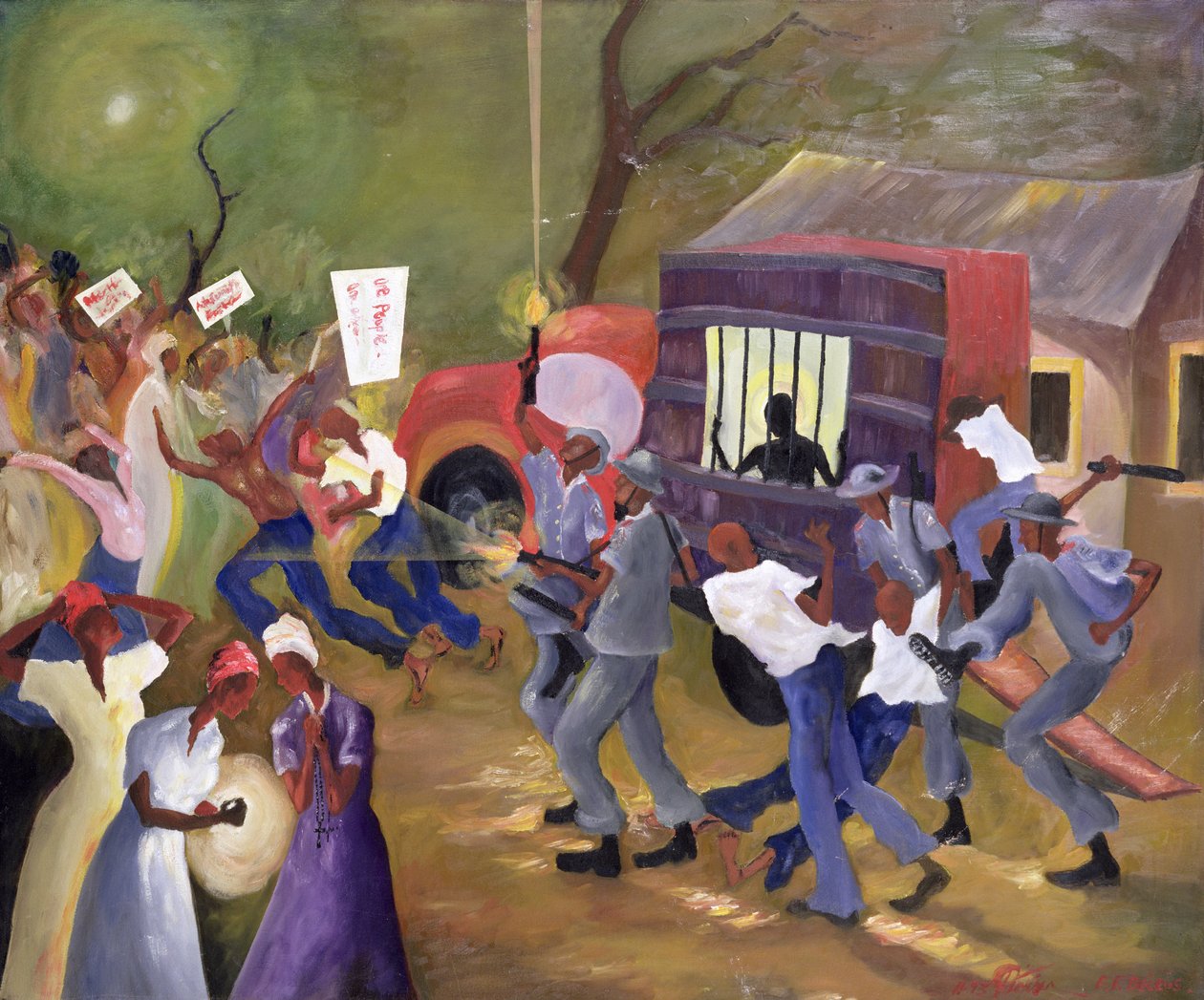 Blue Man alkotó: Francks Deceus