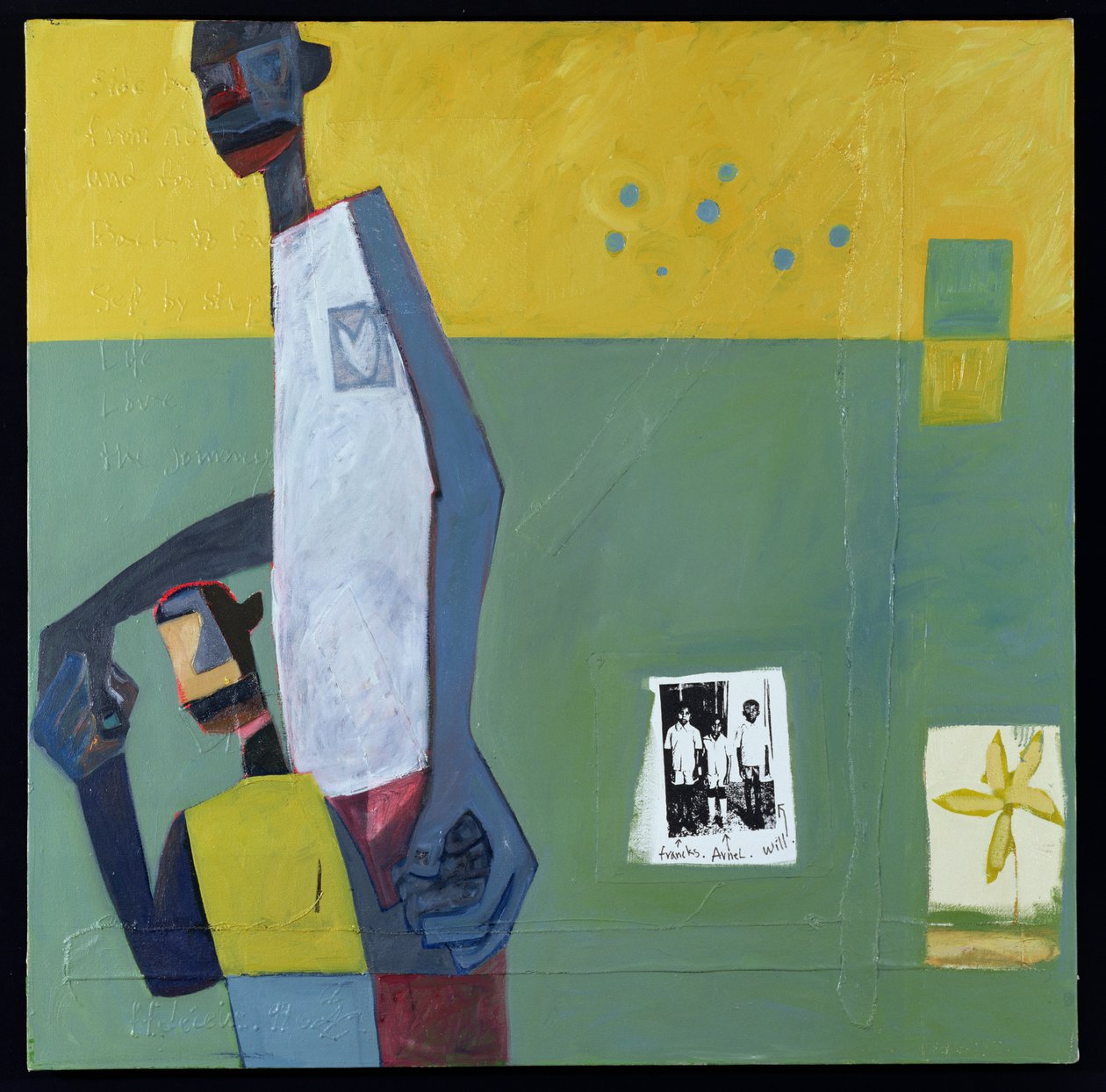 Tender Moments, 2000 (vegyes technika) alkotó: Francks Deceus