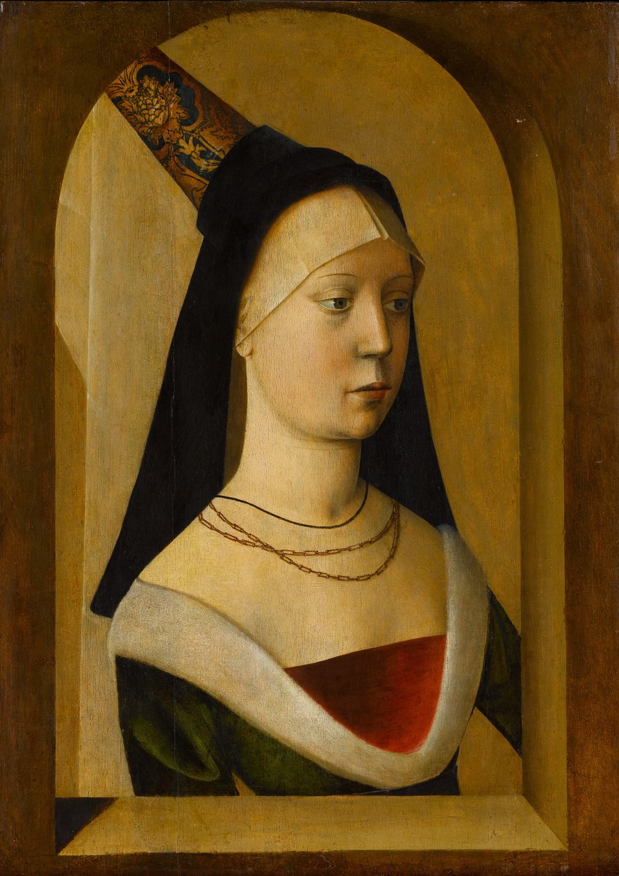 Női portré, 14775-80 körül alkotó: Franco Flemish School