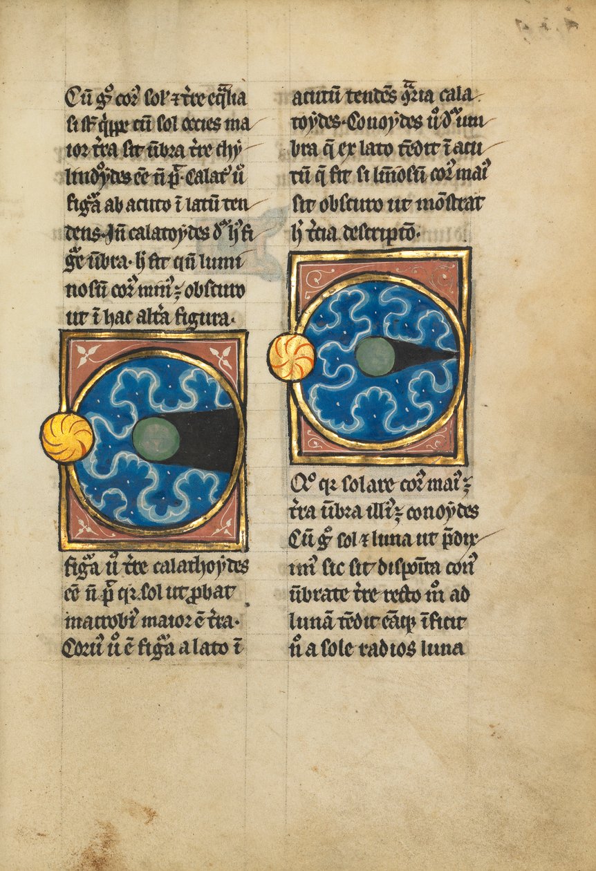 Két diagram a Nappal és a Holddal alkotó: Franco Flemish School