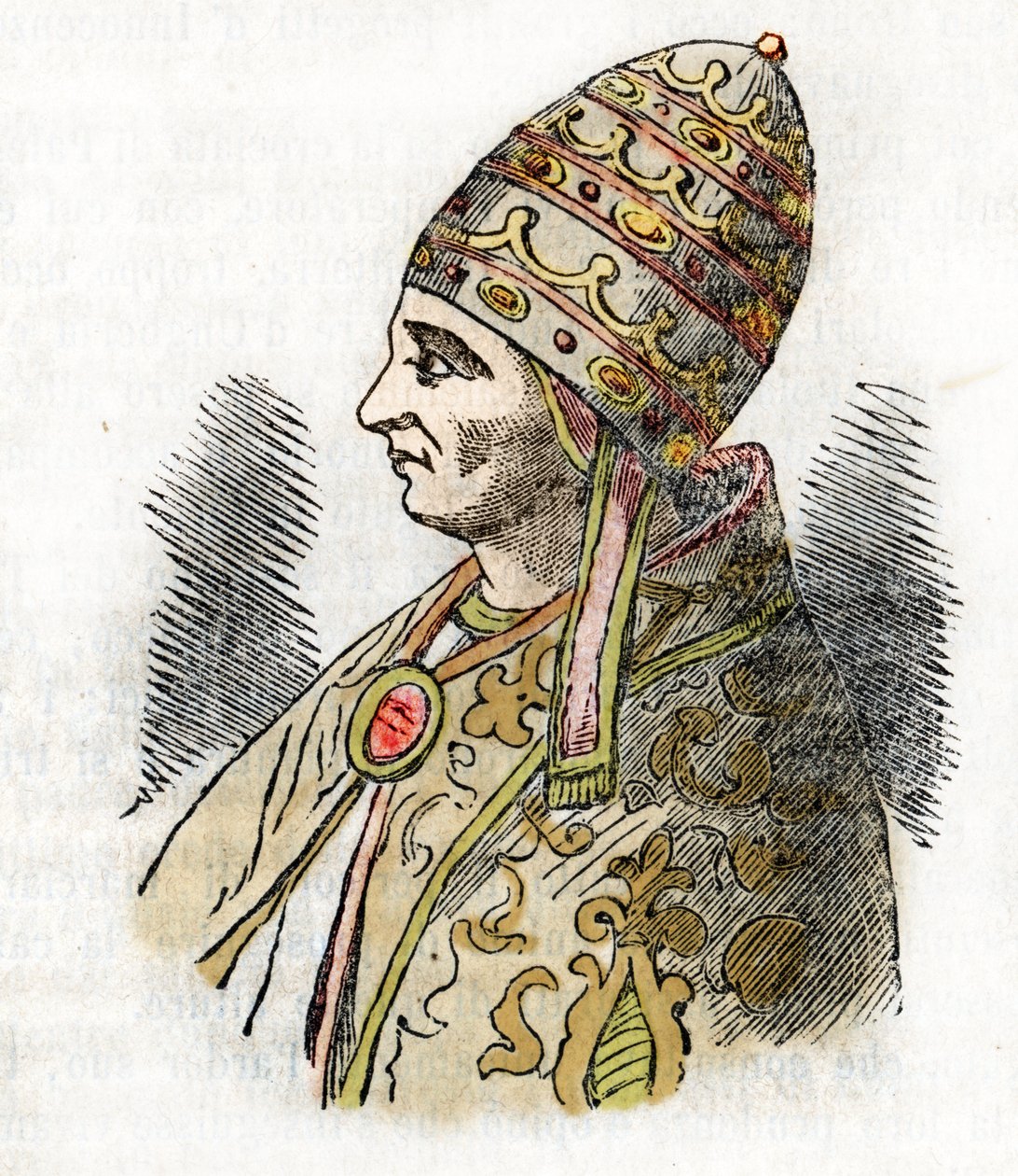 Innocent pápa III alkotó: Franco Mistrali