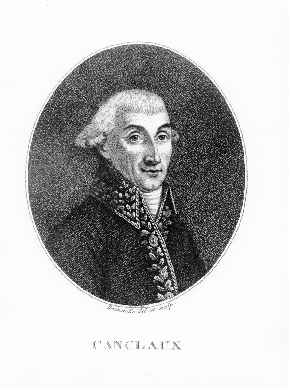Jean Baptiste Camille de Canclaux alkotó: Francois Bonneville