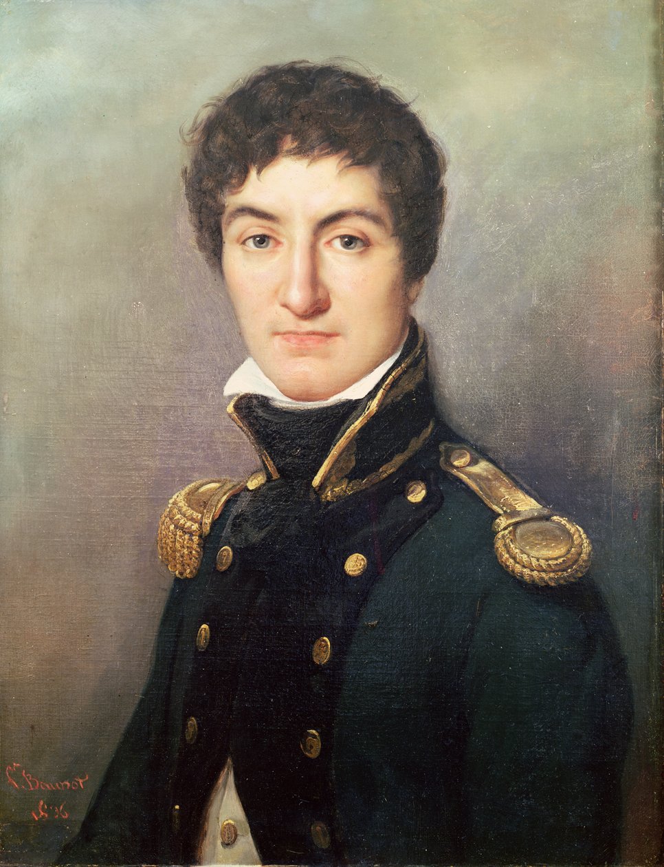 Lazare Nicolas Marguerite Carnot (1753-1823) portréja 1792-ben alkotó: Francois Bouchot