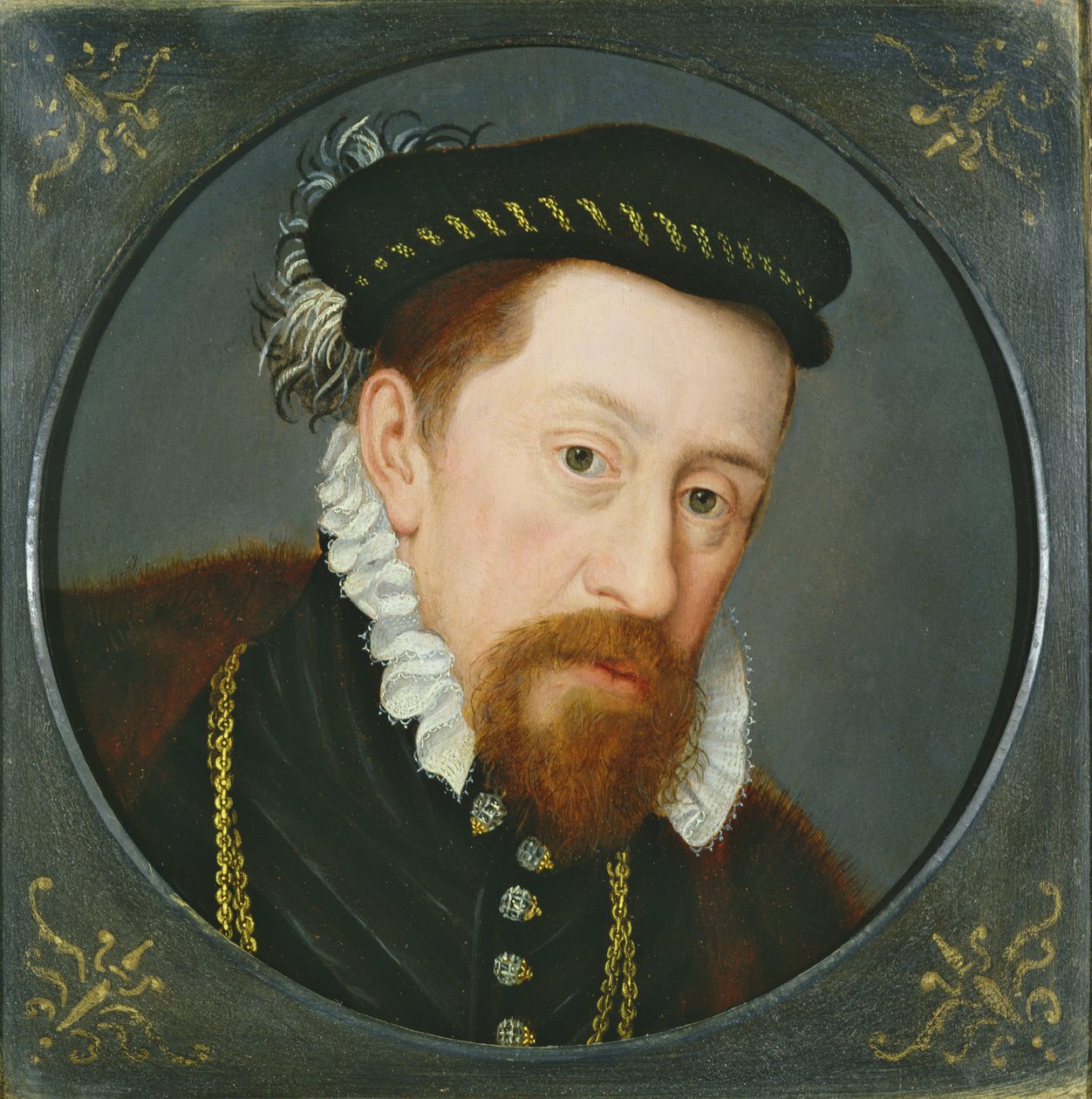 Montmorency hercegének portréja (1493-1567) alkotó: François Clouet