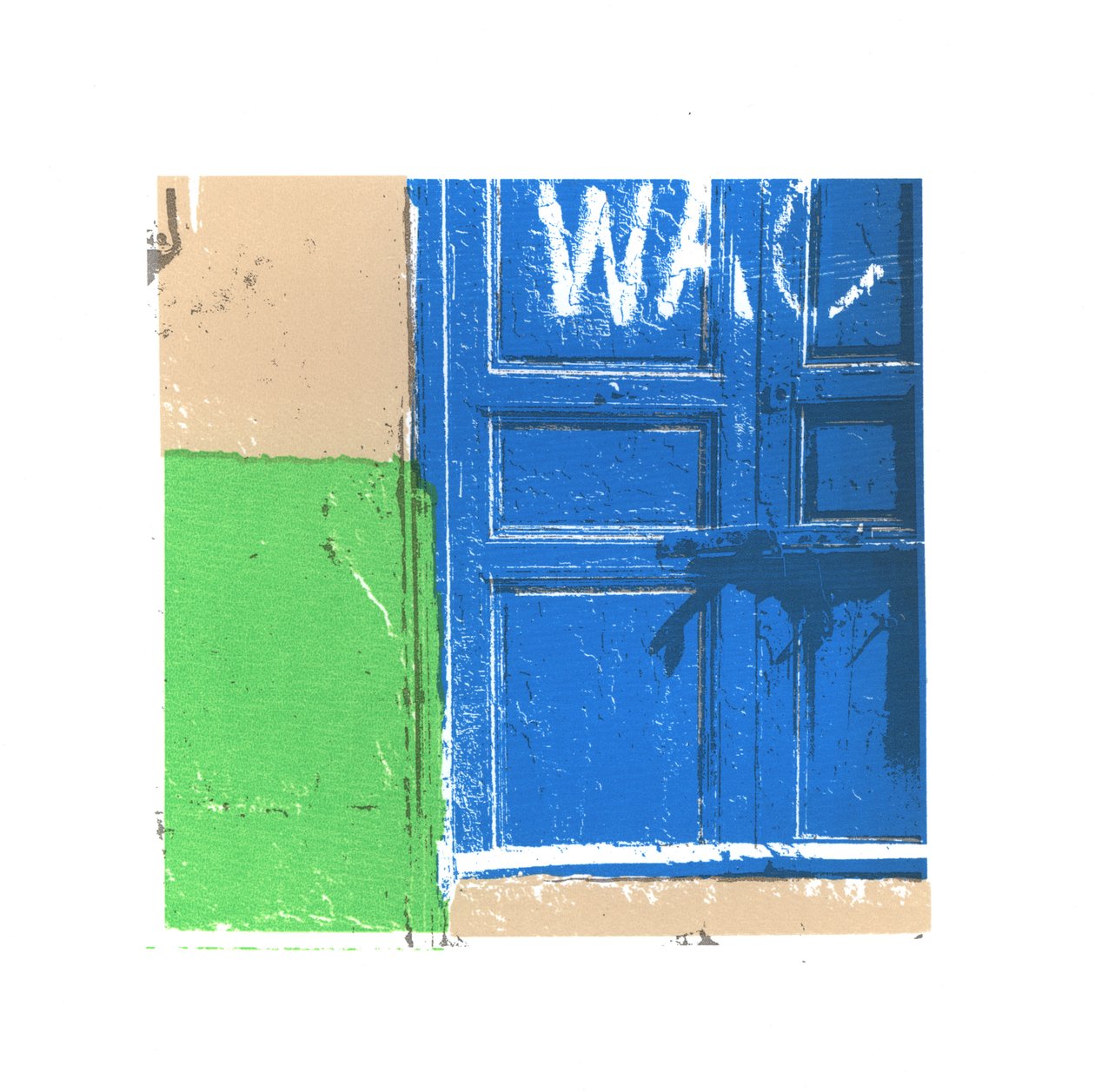 WAC, 2015, (szitanyomat papírra) alkotó: Francois Domain