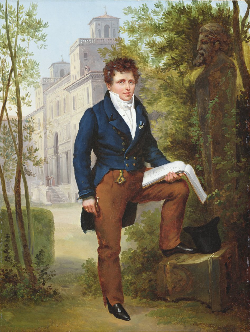Nicolas-Pierre Tiolier portréja, 1817 körüli (párját lásd 282838) alkotó: Francois Edouard Picot
