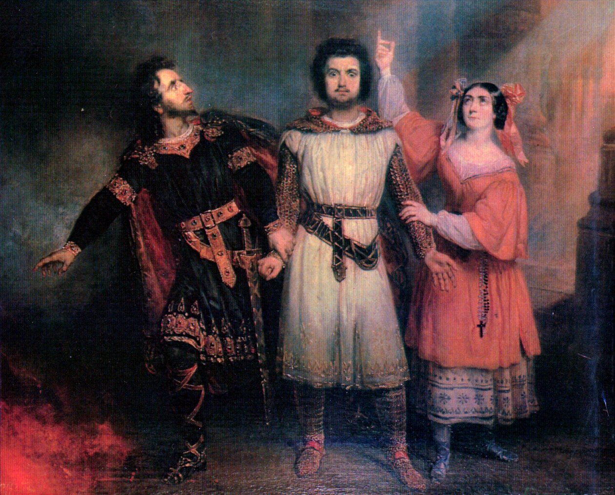 Trio act5 Robert le Diable, Meyerbeer alkotó: Francois Gabriel Guillaume Lepaulle