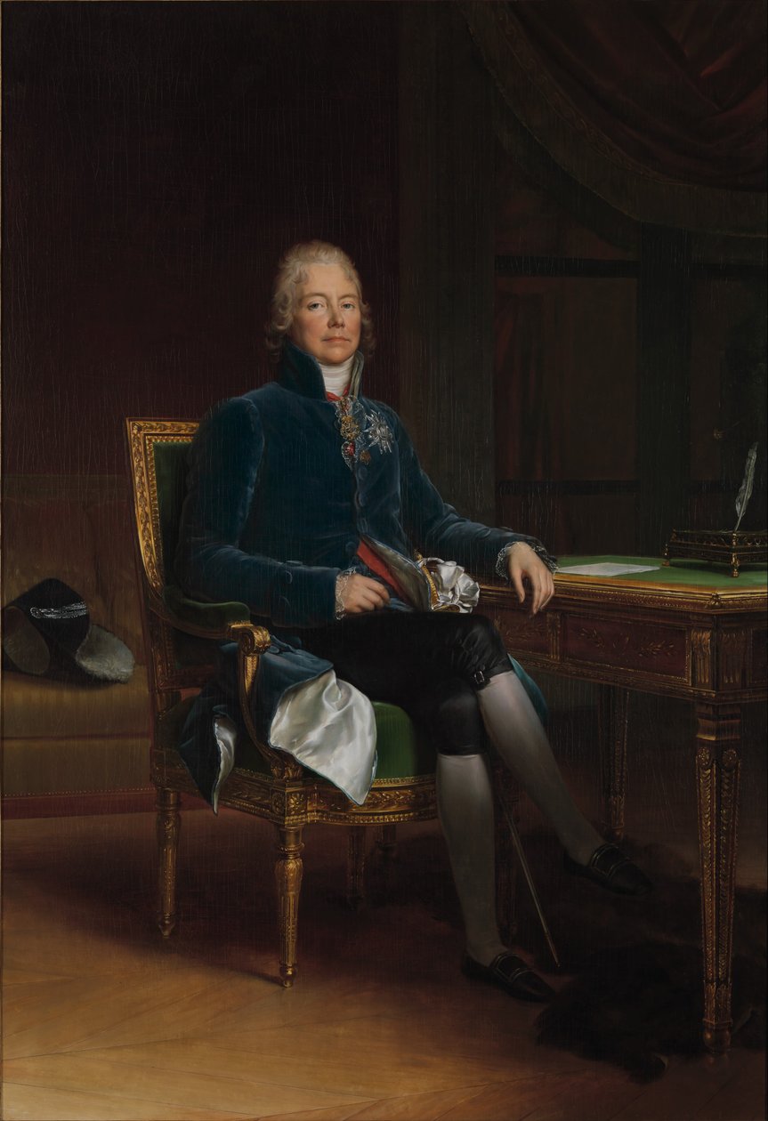 Charles Maurice de Talleyrand Périgord (1754–1838), Bénévent hercege alkotó: Baron François Pascal Simon Gérard