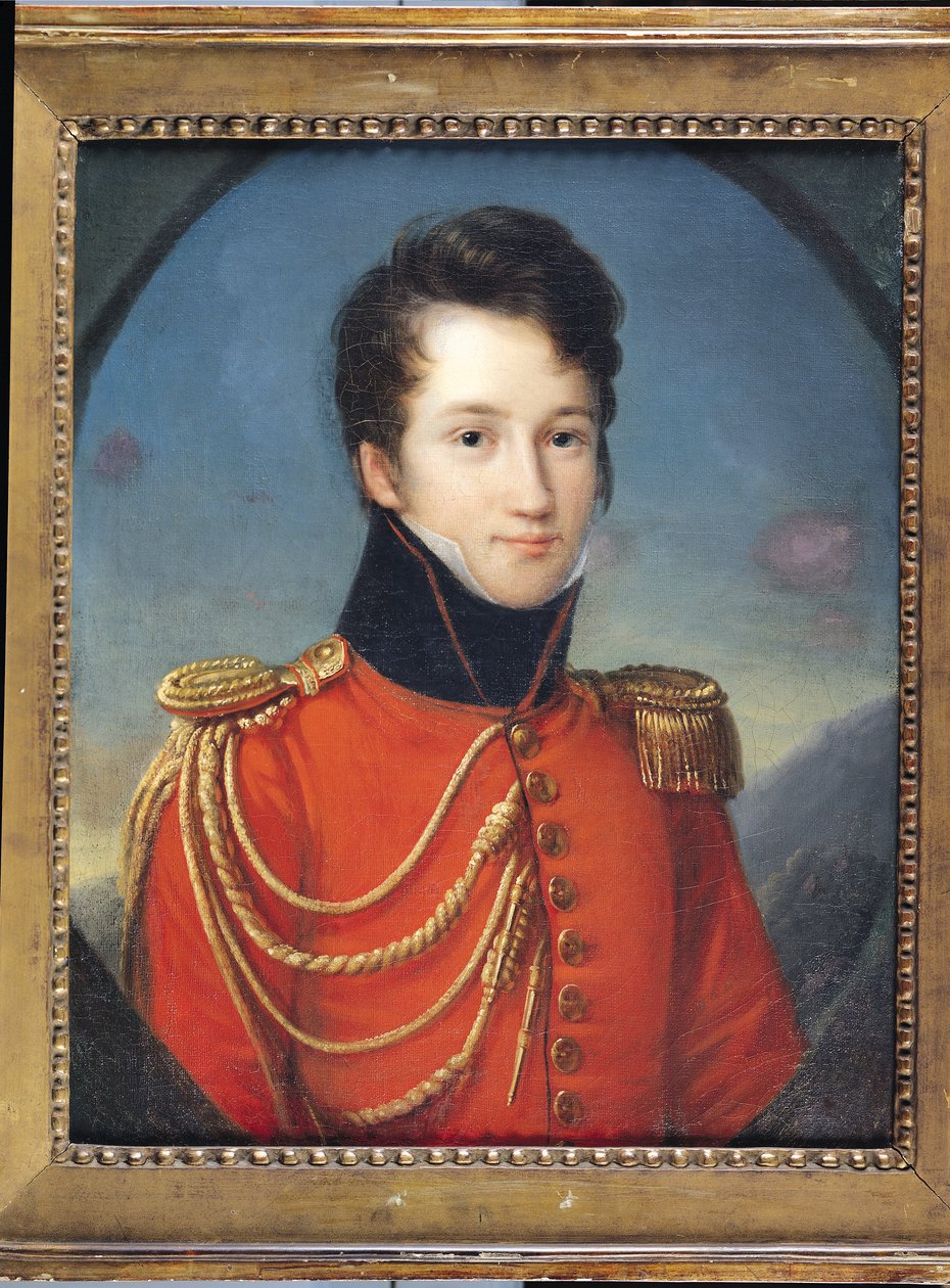 Alfred de Vigny (1797-1863) portréja alkotó: Francois Josephe Kinson
