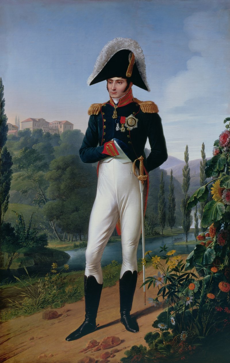 Jerome Bonaparte (1784-1860) portréja alkotó: Francois Josephe Kinson