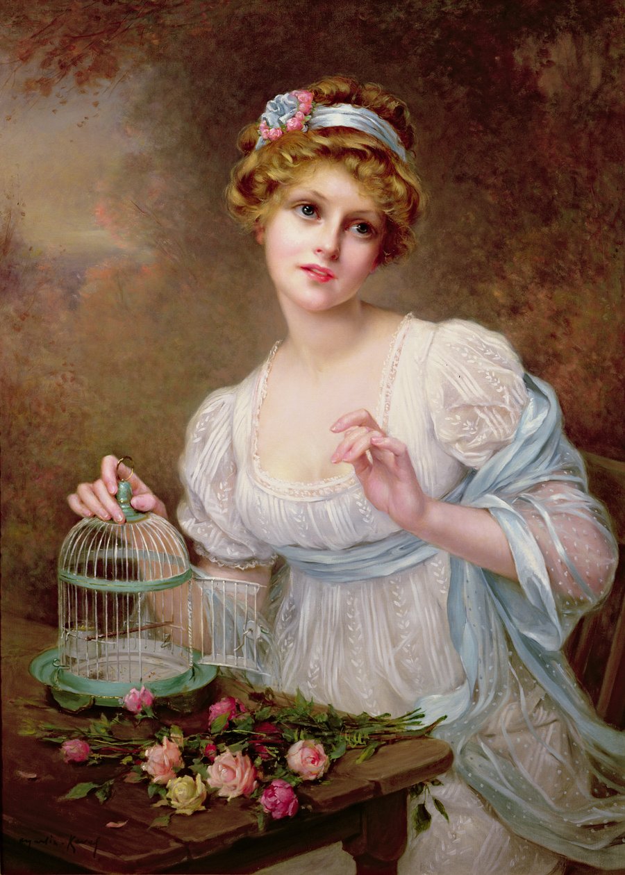 Az üres madárkalitka alkotó: Francois Martin Kavel