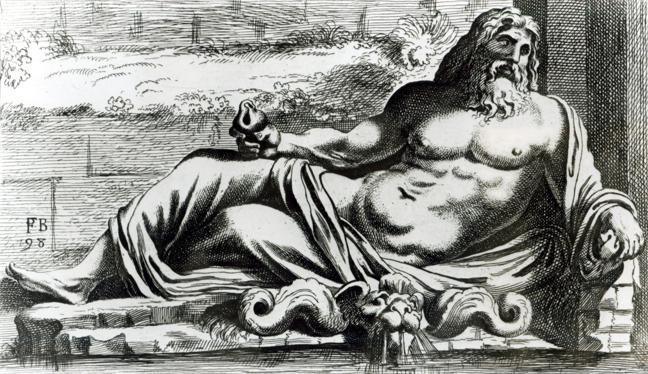 Neptunusz, 1653 körül alkotó: Francois Perrier